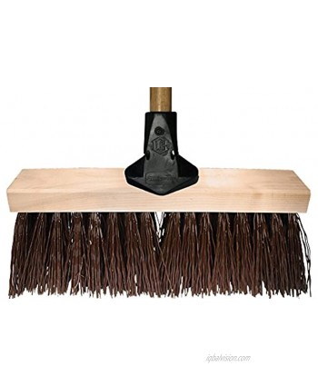 PFERD 85348 Flexsweep Push Broom with Sanded Hardwood Block 16" Block Length 5-1 4" Trim Length