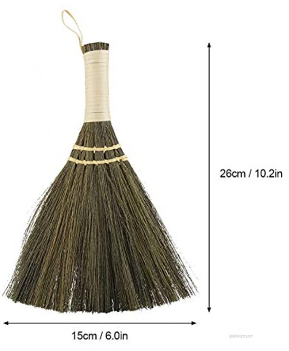 Mini Straw Broom Straw Braided Small Broom Little Broom Household Hand Brooms Cleaning Supplies Craft Supplies