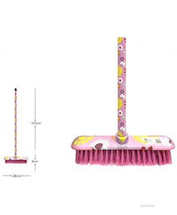 New Idea Broom in Pink 28 x 129 cm 28 x 129 cm