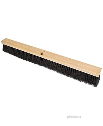 PFERD 89255 Medium Sweeping Broom with Lacquered Hardwood Block 30" Block Length 3" Trim Length